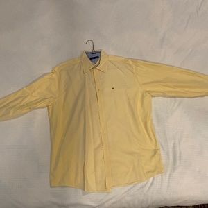 Mens Tommy Hilfiger button down dress shirt